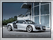 Audi R8, Kierunkowskazy, W, Lusterkach