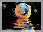 Firefox, Tafla, Wody