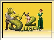 Shrek, Fiona, osioł