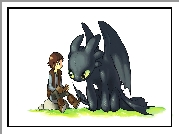 Jak wytresować smoka, How to Train Your Dragon, Czkawka, Nocna Furia