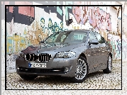 BMW F10, Reflektory, Graffiti