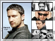 Gerard Butler,okulary, twarz