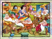 Królewna Śnieżka i siedmiu krasnoludków, Snow White and the Seven Dwarfs, Śnieżka, Krasnale