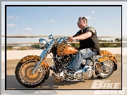 Harley Davidson Fat Boy, Airbrush