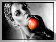 Kobieta, Jabłko