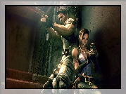 Chris, Sheva, Resident Evil 5