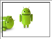 Roboty, Zielone, Android