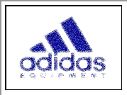 Niebieskie, Logo, Adidas