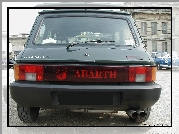 Tył, Autobianchi A112, Zderzak, Tłumik