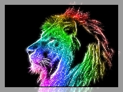 Lew, Kolory, Fractalius