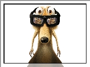 Epoka lodowcowa, Ice Age, Wiewiór, Okulary