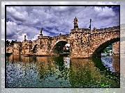 Alte Mainbrücke, Men, Bawaria, Niemcy