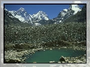 Chiny, Nepal, Mount, Everest, Góry, Sagarmatha, Narodowy, Park