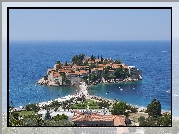 Sveti Stefan, Domy, Morze, Gmina Budva, Czarnogóra