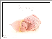 Małe, Śpiące, Niemowlę, Anne Geddes