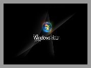 Windows, Vista, Czerń, Logo