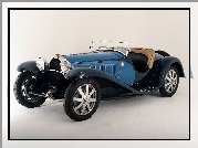 Niebiesko, Czarny, Zabytkowy, Bugatti 41 Royale