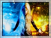 Kobieta, Włosy, Fantasy