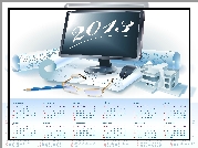 Kalendarz, 2013, Projekt, Monitor