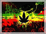 Rasta, Reggae, Grafitti