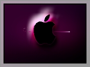 Apple, Logo, Światłowód