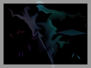 Kolorowy, Dym, Abstrakcja