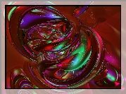 Abstrakcja, Spirale, Grafika