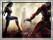 Injustice Gods Among Us, Wondar Woman, Flash