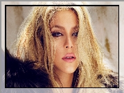 Shakira, Makijaż, Pióra, Czarne