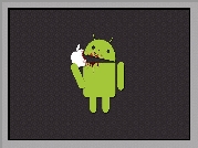 Android, Apple, Krew, Jabłko, Logo
