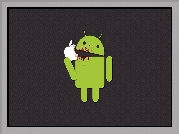 Android, Apple, Krew, Jabłko, Logo