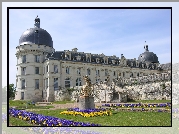 Zamek w Valençay, Ogród, Francja, Château de Valençay