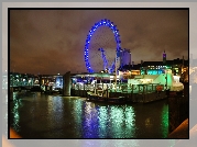 london Eye, Londyn, Panorama