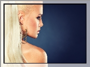 Kobieta, Blondynka, Profil