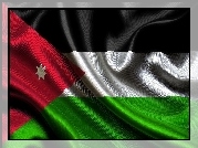 Flaga, Jordania