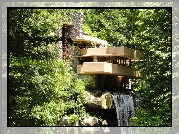 Dom, Fallingwater, Frank Lloyd Wright