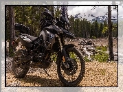 BMW, F800GS, Las, Góry