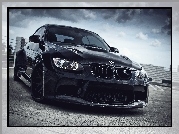 Czarne, BMW, M3
