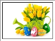 Wielkanoc, Pisanki, Tulipany