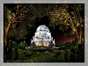 Park, Ogród, Noc, Buddyjska, Świątynia