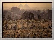 Egipt, Kair, Miasto, Piramidy