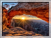 Stany Zjednoczone, Stan Utah, Park Narodowy Canyonlands, Kanion, wit