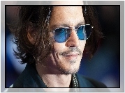 Johnny, Depp, Okulary, Aktor