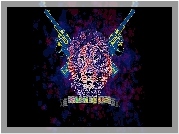Abstract, Lew, Rewolwer, Hipster