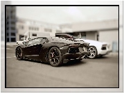 Czarne, Lamborghini Aventador