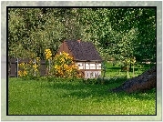Park, Domek