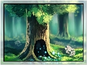Chibionpu, Drzewa, Las