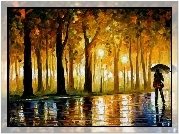 Obraz, Park, Leonid Afremov