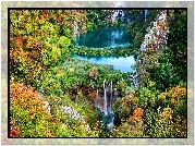 Park Narodowy, Plitvice, Jesień