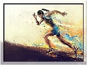 Kobieta, Sport, Bieg, Lekkoatletyka